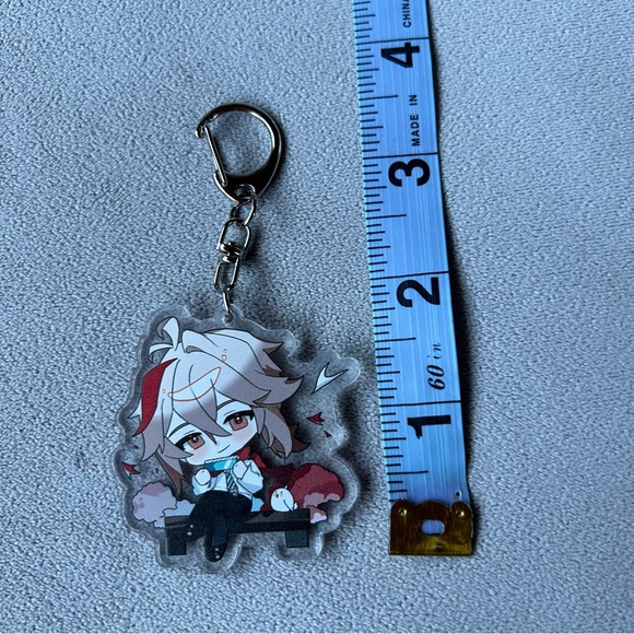 Kaedehara Kazuha ~ Genshin Impact ~ Key Chain ~ Brand New! ~ 2 for $20 - Picture 3 of 6